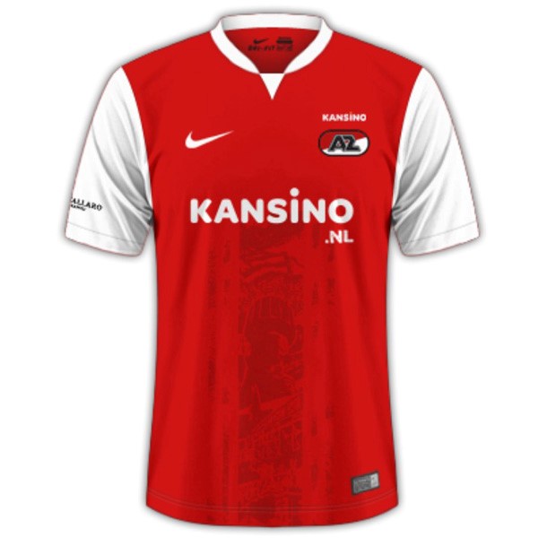 Tailandia Camiseta AZ Alkmaar 1ª 2023/24